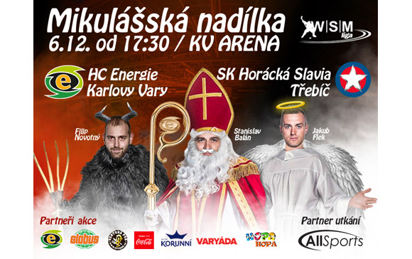 Na Třebíč s Mikulášem, andělem a čertem